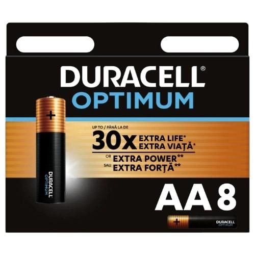 Duracell Bateria Alkaliczna Duracell OPTIMUM AA