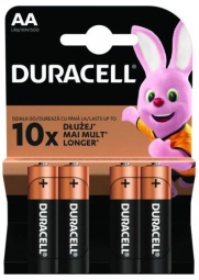 Baterijas Duracell Base AA 4 pack