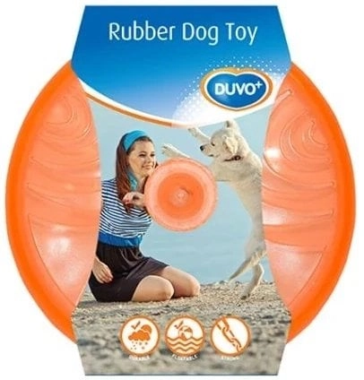 DUVO+ ZABAWKA TPR FRISBEE ŚWIECĄCE PŁYWAJĄCE