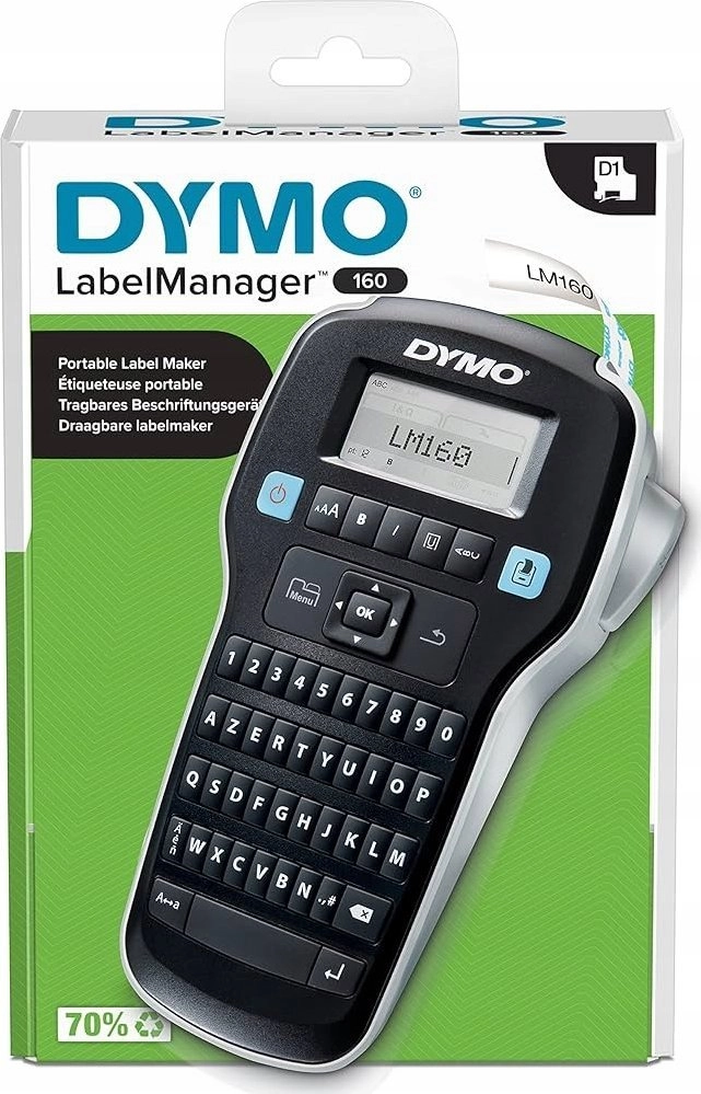 DYMO LabelManager 160 6/9/12 mm D1-Bänder