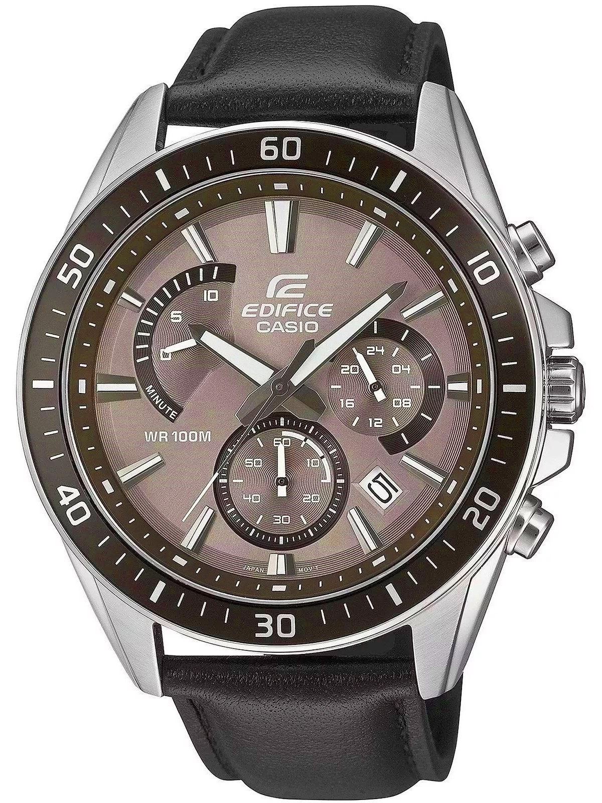 Sporta pulkstenis EDIFICE Casio Edifice EFD-552L-5AVUEF100m melns