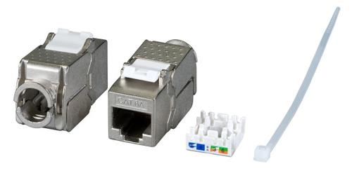 EFB Keystone Cat6A/RJ45/10GE Slim  metal  tool-free