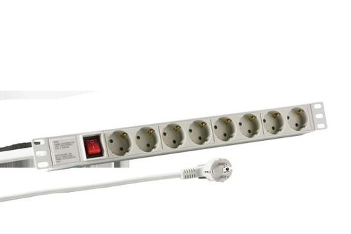 EFB 19" 1U power strip 8xCEE