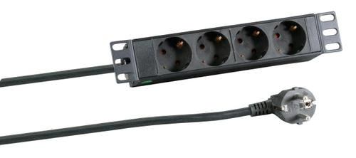 EFB 10" 1U power strip 4xCEE