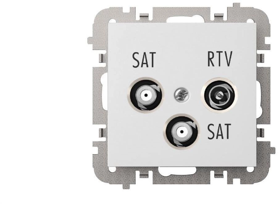SANTRA socket R-TV-2xSAT end through subframes