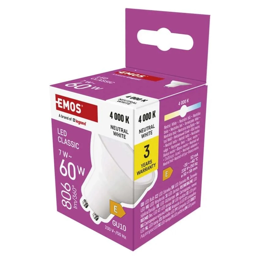 LED CLS MR16 7W(60W) 806 lm