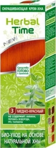 HERBAL TIME Henna do włosów naturalna