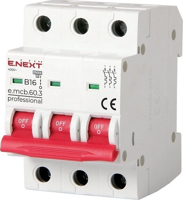 E.NEXT CIRCUIT BREAKER MCB.PRO60