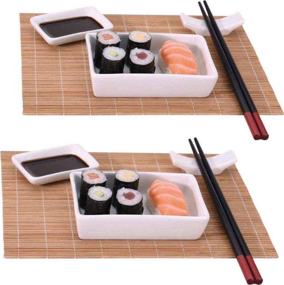 EXCELLENT HOUSWARE ZESTAW DO SERWOWANIA SUSHI
