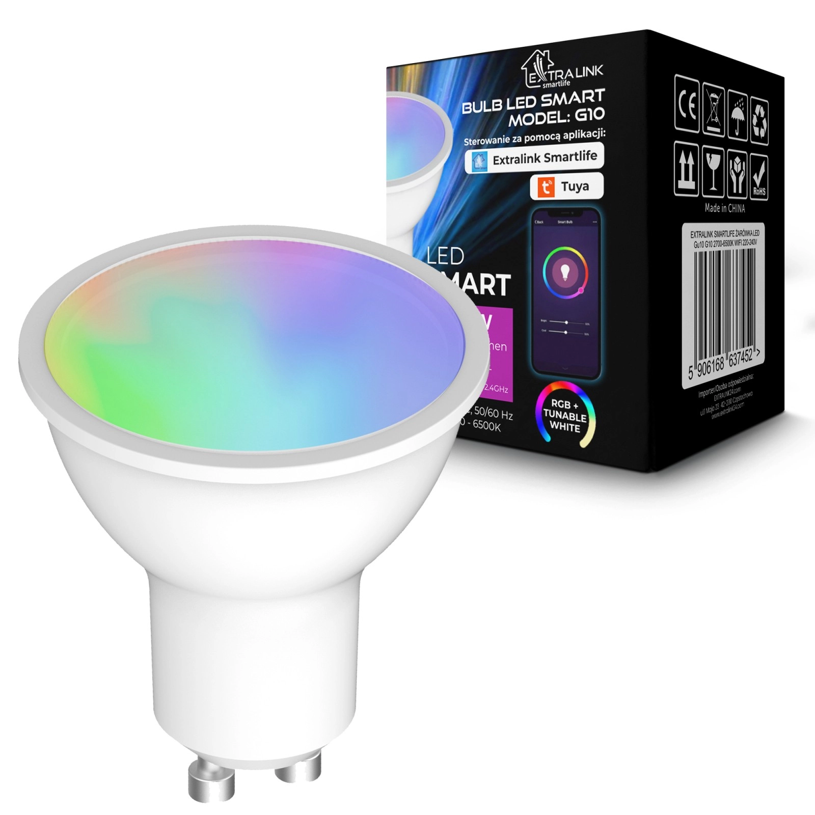 ExtraLink smartlife LED bulb GU10 G10