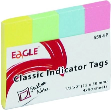 Eagle Notes samoprzylepny 15x50 zakładka 659-5P