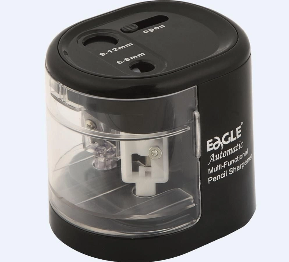 Eagle Two-hole battery-operated sharpener black EG-5161