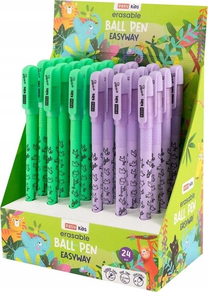 Easy Blue erasable ballpoint pen (24