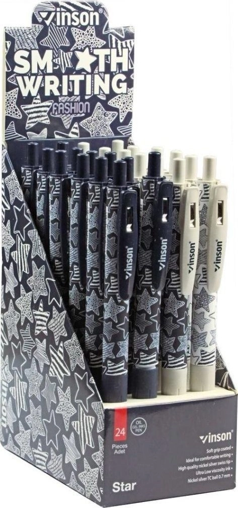 Automatic ballpoint pen. Fashion Star blue