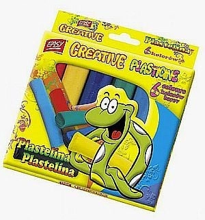 Easy Plasticine 6 colors WIKR-011271 5905339456809