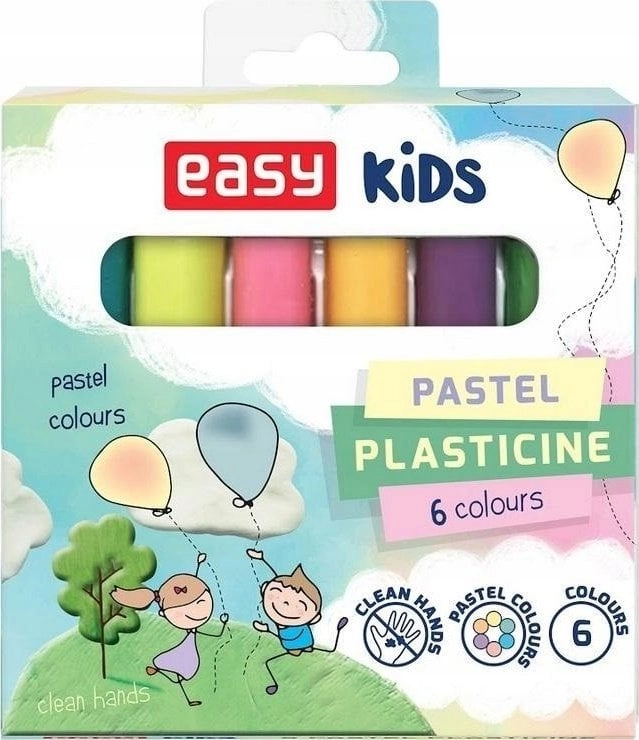 Easy Stationery Plastelina COL-006-P 6 kolorów