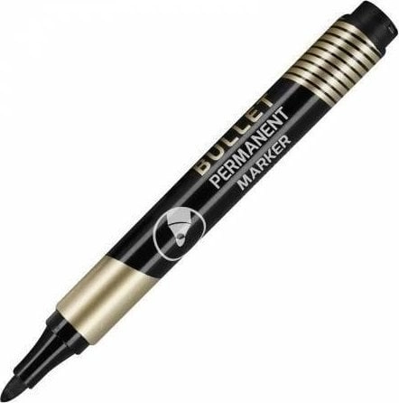 Easy Stationery Permanent marker black (24