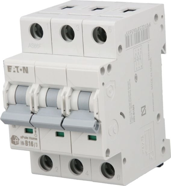 Eaton Wyłącznik nadprądowy 3P B 16A