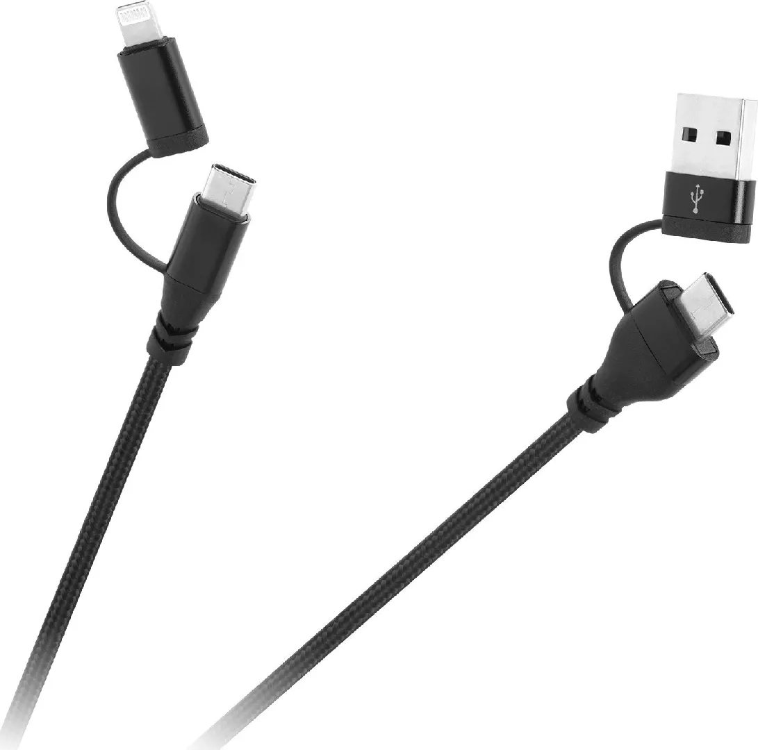 Cable USB A/C plug - USB