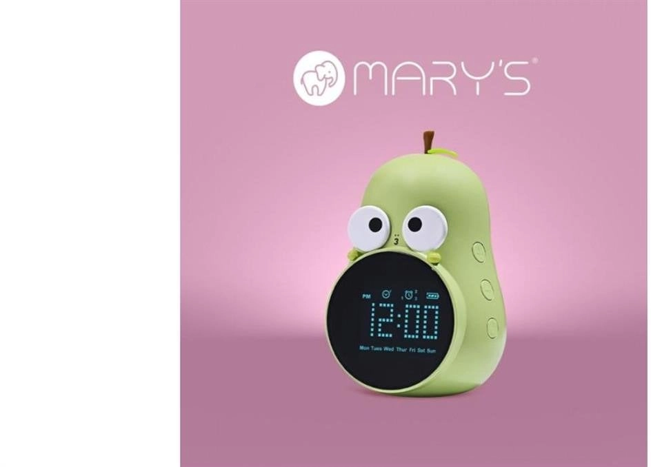 MARY`S ALARM CLOCK GREEN PEAR-MW20779 0001-00019-92898