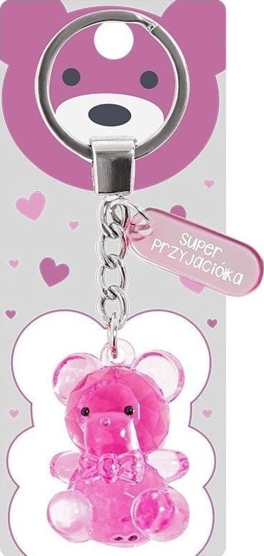 Teddy bear keychain - Super Friend