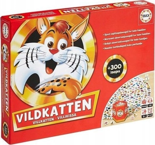 Educa - Vildkatten - 300 (Danish)