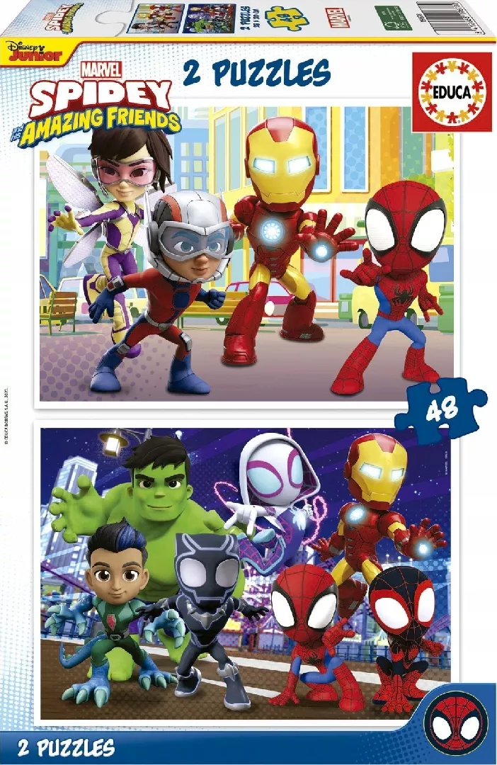 Educa - 2x48 Spidey  His Amazing