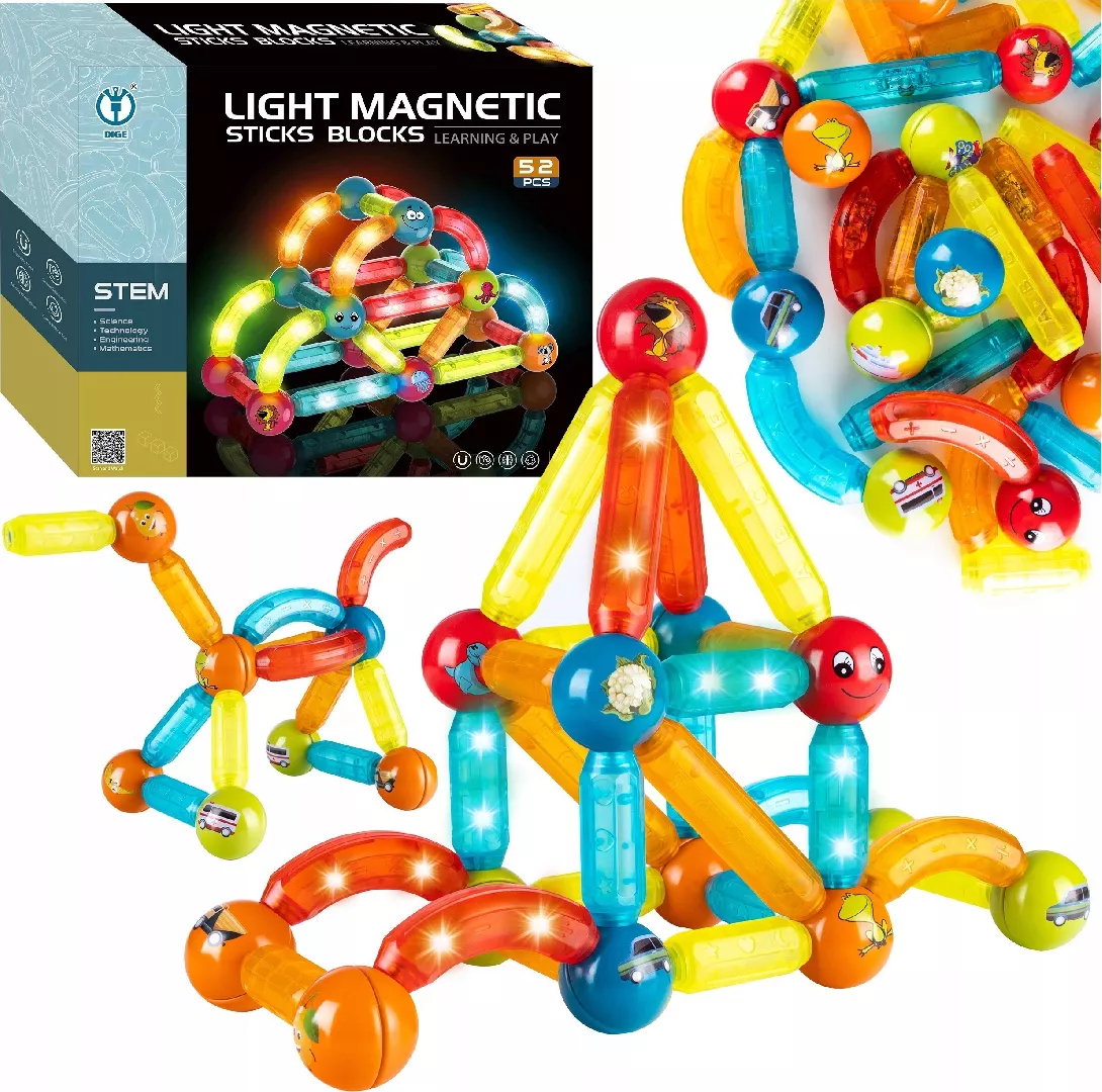 Egaleco L73H MAGNETIC BLOCKS GLOWING FLUO