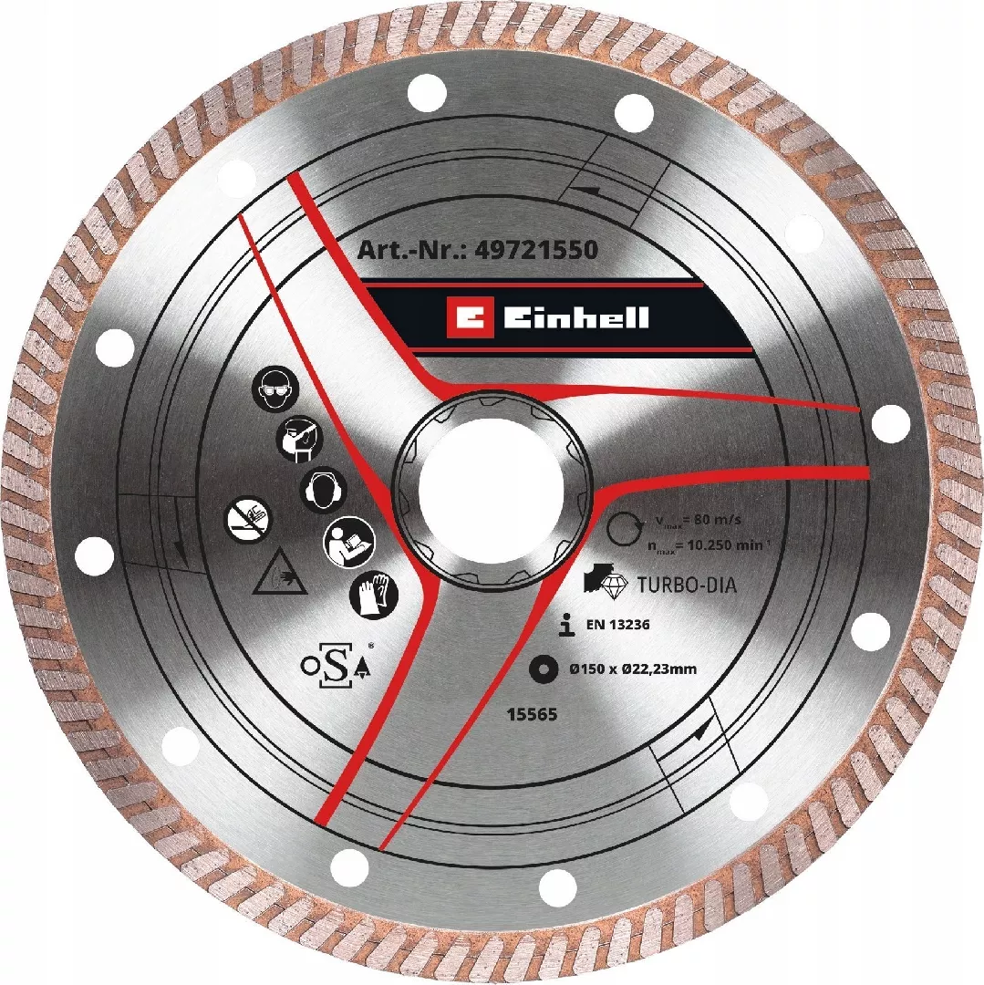 EINHELL diamond cutting disc thin O