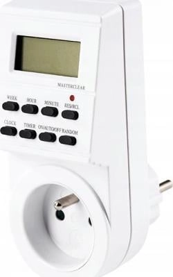 Elcan Programator włącznik wyłącznik czasowy LCD