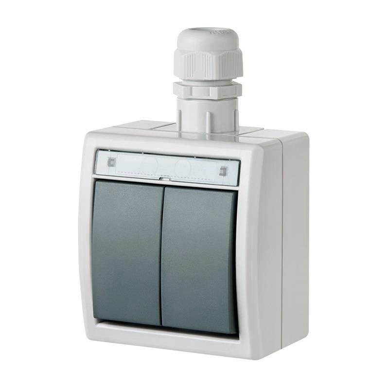 Elektro-Plast Aquant IP65 candlestick switch (1202-65)