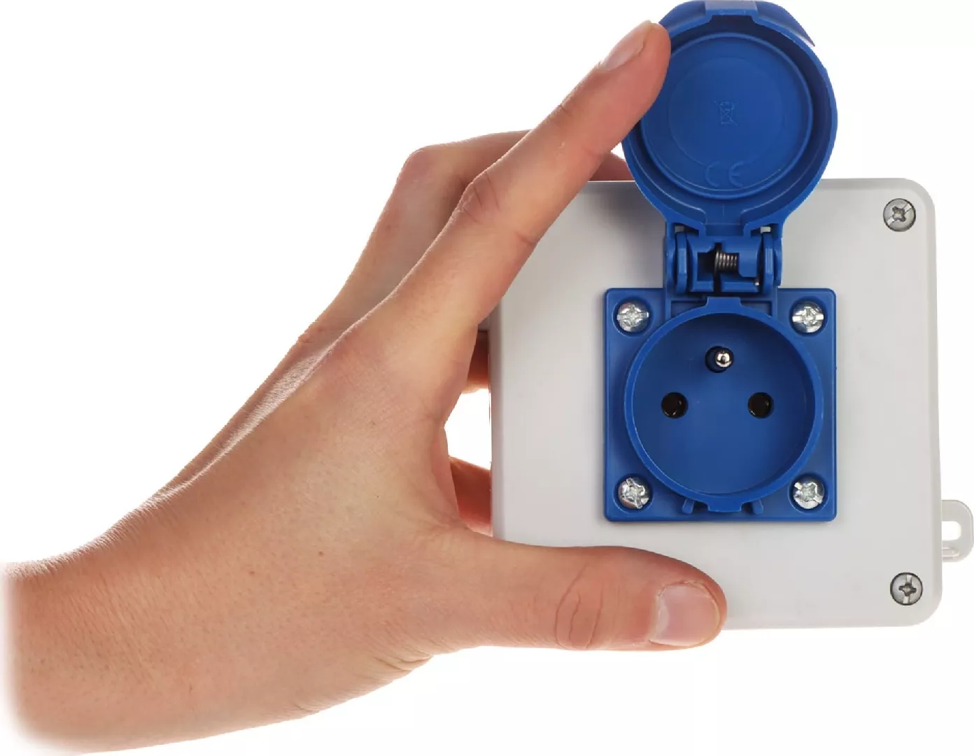 Elektro-Plast SINGLE SOCKET WITH DUCT BOX