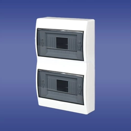 2x8 surface-mounted modular switchboard IP40 RN-16