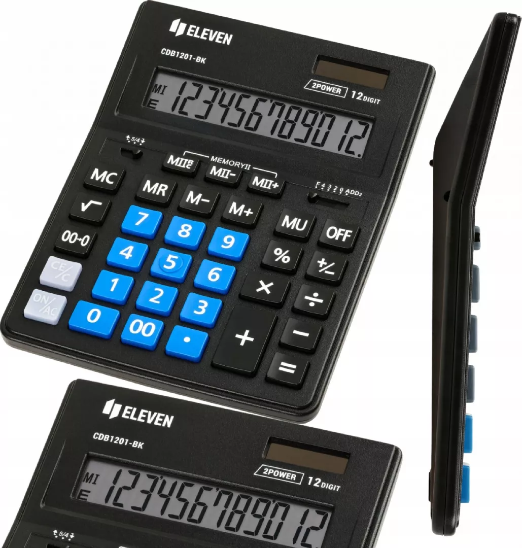 Eleven calculator ELEVEN office calculator black