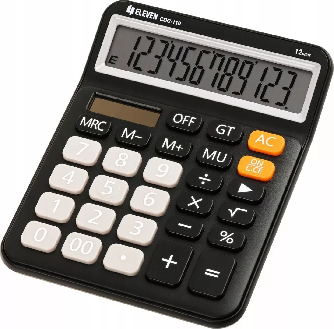 Eleven ELEVEN Calculator Office calculator  black