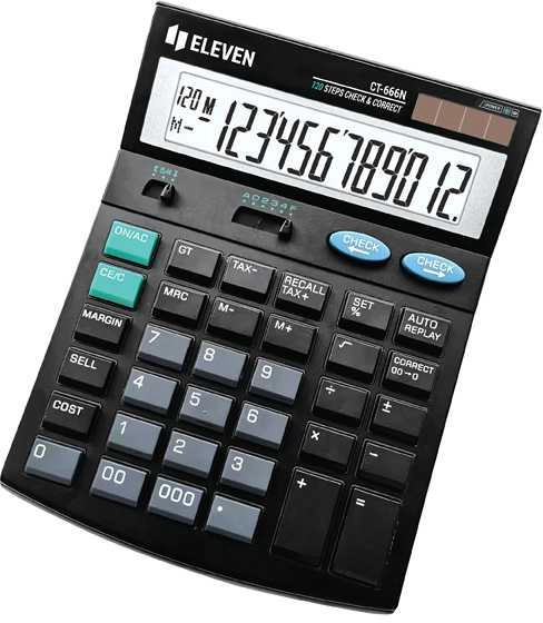 Eleven Eleven calculator CT666N  black  desktop