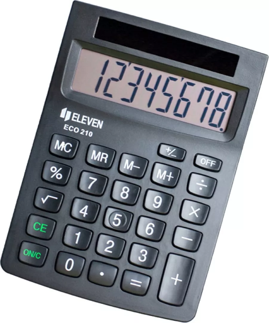 Eleven calculator Eleven pocket calculator ECC-210
