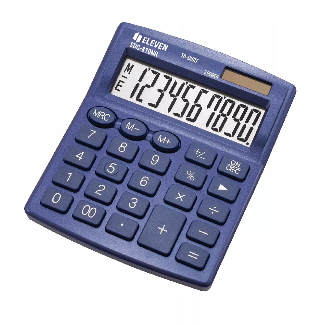 Eleven calculator office calculator 10-digit blue