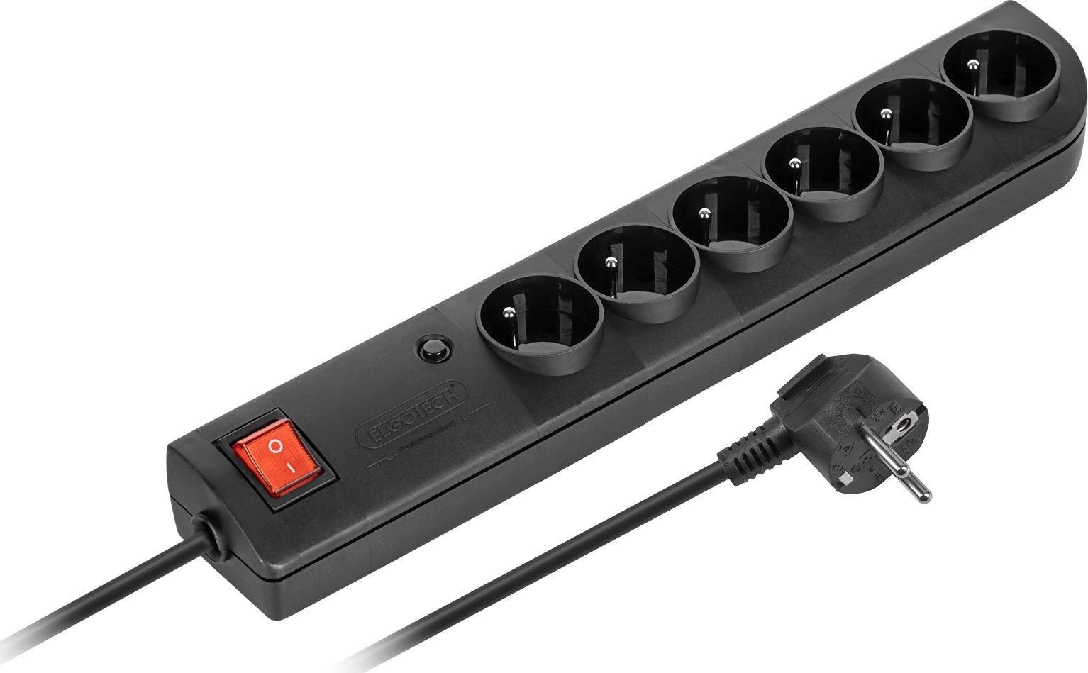 Elgotech PSF4 surge protection power strip