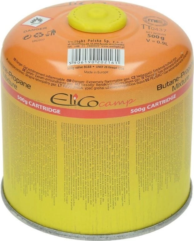 ElicoCamp Threaded Gas Cartridge 500 g