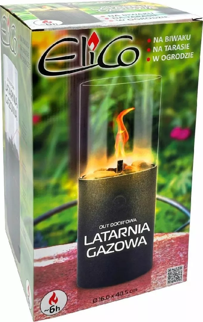 ELICO OUTDOOR GAS LAMP / CARTRIDGE