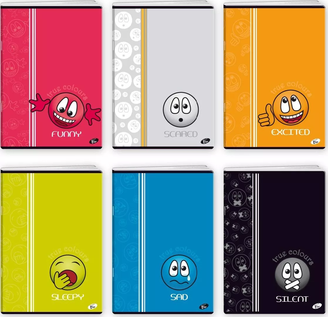 Elisa NOTEBOOK A5 32K TRUE COLORS