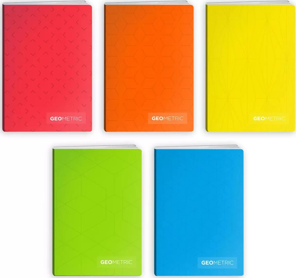 Elisa Notebook A5/80K GEOMETRIC MIX line