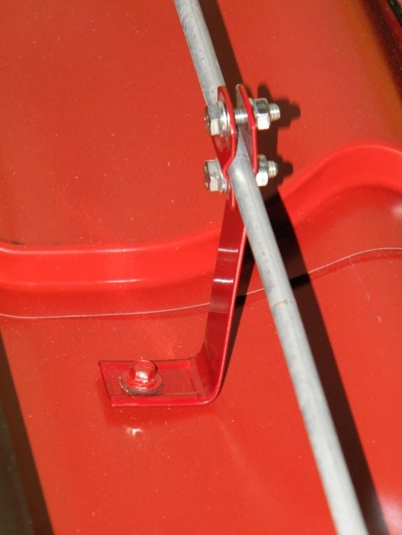 Elko-Bis Universal screwed handle 115x26mm galvanized