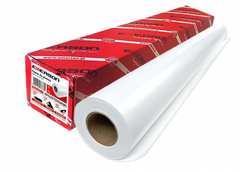 Emerson Roll paper for plotters 297mm