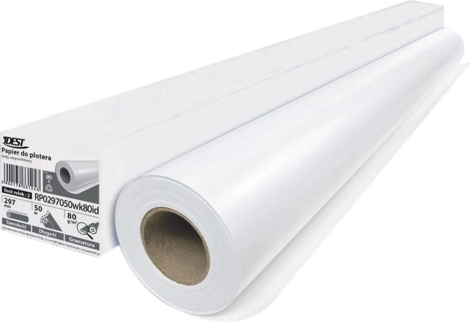 Idest Plotter paper 594mm 50m 80G