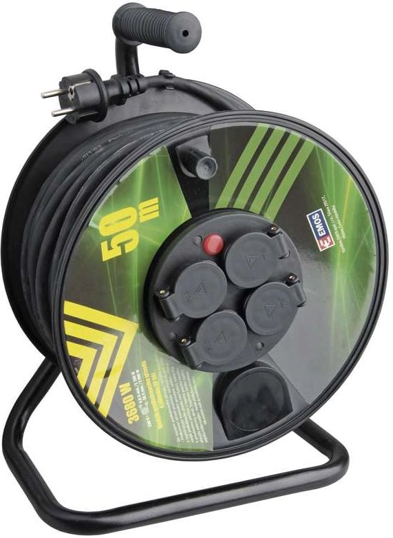 Emos Reel extension cable with grounding