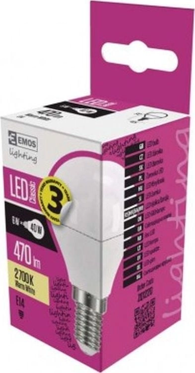 Emos Żarówka LED 6W E14 470lm