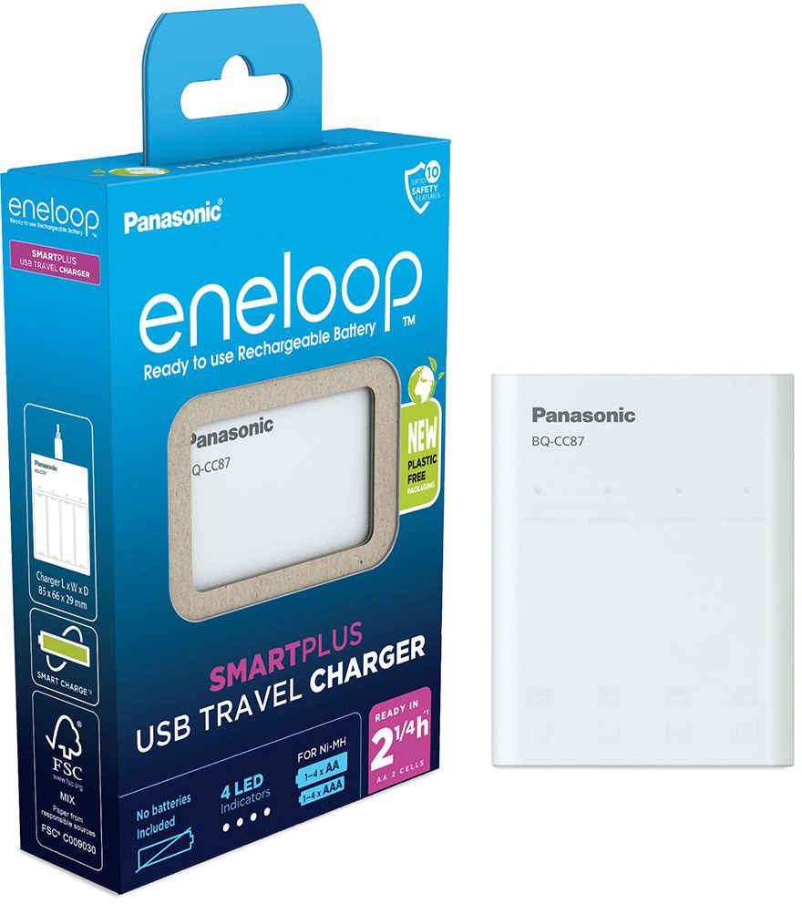 Panasonic eneloop charger BQ-CC87USB BQ-CC87 BQ-CC87USB