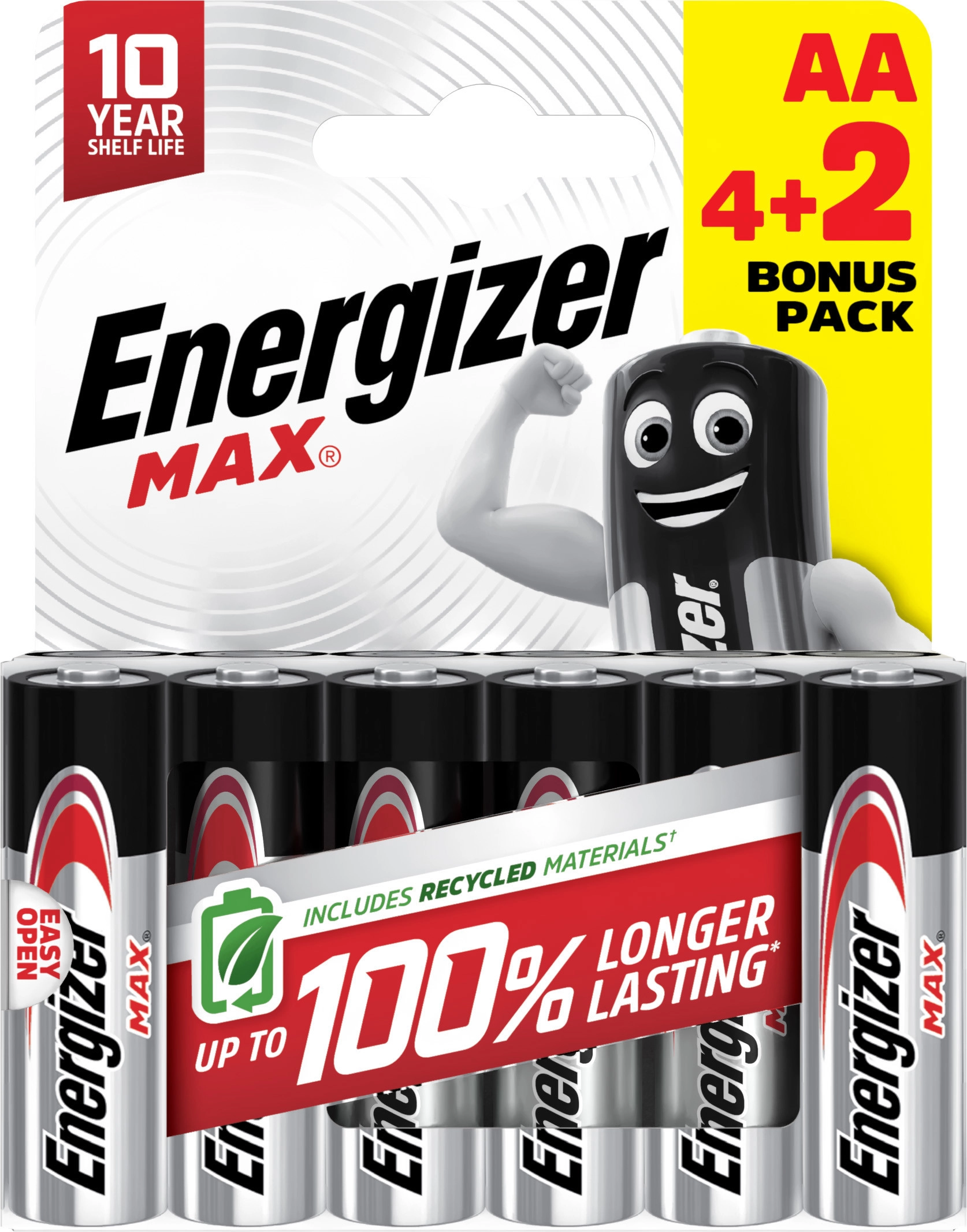 ENERGIZER MAX ALKALINE AA X6 14970513